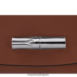 абанос Жени портфейл розо кожени изделия Longchamp 6084PZ562 - Image 3