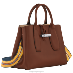 абанос Жени розова чанта чанти Longchamp 6084PZ97 - Image 3