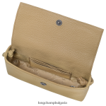 бежово Жени Roseau есенциален съединител кожени изделия Longchamp 6084PZ10 - Image 4