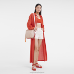 бледо розово Жени le pliage xtra чанта през рамо чанти Longchamp 6084PZ155 - Image 2