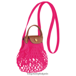 бонбони Жени le pliage filet mesh bag кожени изделия Longchamp 6084PZ220 - Image 3