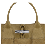 бронз Жени розова чанта чанти Longchamp 6084PZ118 - Image 7