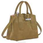 бронз Жени розова чанта чанти Longchamp 6084PZ120 - Image 3