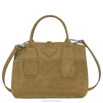 бронз Жени розова чанта чанти Longchamp 6084PZ120 - Image 4