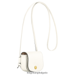 бяло Жени портмоне за монети epure с кожена дантела кожени изделия Longchamp 6084PZ532 - Image 3