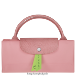 венчелистче розово мъже зелена пътна чанта le pliage чанти Longchamp 6084PZ799 - Image 5