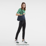 военноморски флот Жени чанта le pliage xtra hobo чанти Longchamp 6084PZ395 - Image 2