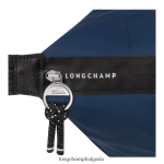 военноморски флот Жени le pliage енергийна чанта чанти Longchamp 6084PZ76 - Image 4