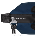 военноморски флот Жени le pliage енергийна чанта чанти Longchamp 6084PZ73 - Image 5
