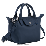 военноморски флот Жени le pliage xtra чанта чанти Longchamp 6084PZ147 - Image 3