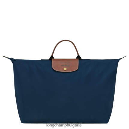 военноморски флот мъже пътна чанта / раница чанти Longchamp X D'heygere 6084PZ835