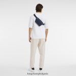 военноморски флот мъже le foulonne чанта за колан чанти Longchamp 6084PZ457 - Image 2
