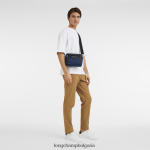 военноморски флот мъже le pliage енергийна чанта за фотоапарат чанти Longchamp 6084PZ338 - Image 2
