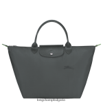 графит Жени le pliage зелена чанта чанти Longchamp 6084PZ194
