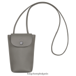 гургулицата Жени калъф за телефон le pliage xtra с кожена дантела кожени изделия Longchamp 6084PZ721