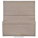 гургулицата Жени le foulonne континентален портфейл кожени изделия Longchamp 6084PZ612 - Image 2