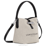 екрю Жени розова чанта тип кофа чанти Longchamp 6084PZ117 - Image 3