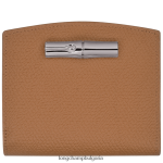 естествено Жени портфейл розо кожени изделия Longchamp 6084PZ582