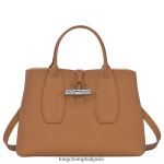 естествено Жени розова чанта чанти Longchamp 6084PZ104