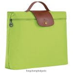 зелена светлина мъже le pliage оригинално куфарче чанти Longchamp 6084PZ486 - Image 2