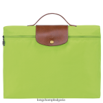 зелена светлина мъже le pliage оригинално куфарче чанти Longchamp 6084PZ486