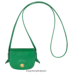 зелено Жени портмоне за монети epure с кожена дантела кожени изделия Longchamp 6084PZ534