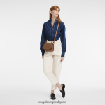 карамел Жени чанта за кръст le foulonne чанти Longchamp 6084PZ263 - Image 2