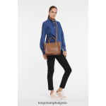 карамел Жени чанта le foulonne чанти Longchamp 6084PZ125 - Image 2
