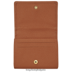 карамел Жени le foulonne кесия за монети кожени изделия Longchamp 6084PZ522 - Image 2