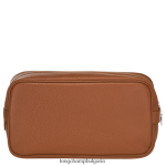 карамел мъже калъф за тоалетни принадлежности le foulonne чанти Longchamp 6084PZ874 - Image 3