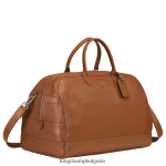 карамел мъже le foulonne пътна чанта чанти Longchamp 6084PZ825 - Image 3
