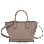 кафяво Жени чанта за пощенска кутия чанти Longchamp 6084PZ164 - Image 4