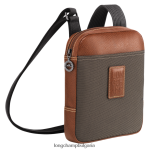 кафяво мъже чанта boxford през рамо чанти Longchamp 6084PZ1108 - Image 2