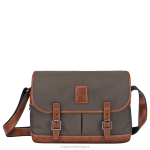 кафяво мъже чанта boxford през рамо чанти Longchamp 6084PZ1113