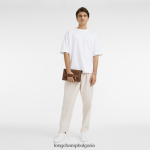 коняк мъже 3d торбичка кожени изделия Longchamp 6084PZ723 - Image 2