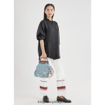 лагуна Жени le pliage filet mesh bag чанти Longchamp 6084PZ20 - Image 2