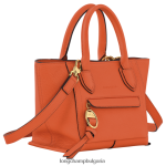 морков Жени чанта за пощенска кутия чанти Longchamp 6084PZ166 - Image 3