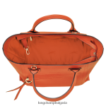 морков Жени чанта за пощенска кутия чанти Longchamp 6084PZ170 - Image 4