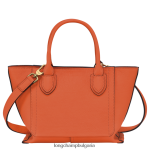морков Жени чанта за пощенска кутия чанти Longchamp 6084PZ166 - Image 4
