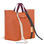 морков Жени чанта le pliage re-play чанти Longchamp 6084PZ59 - Image 3