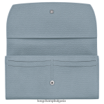 облачно синьо Жени портфейл roseau continental кожени изделия Longchamp 6084PZ591 - Image 2