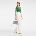 облачно синьо Жени розова чанта чанти Longchamp 6084PZ115 - Image 2
