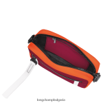 оранжево/бордо мъже le pliage колекция чанта за фотоапарат чанти Longchamp 6084PZ335 - Image 5
