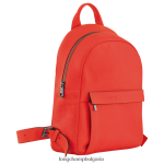оранжево Жени 3d раница чанти Longchamp 6084PZ433 - Image 2