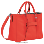 оранжево Жени 3d чанта чанти Longchamp 6084PZ184 - Image 2