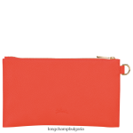 оранжево Жени le foulonne торбичка кожени изделия Longchamp 6084PZ700 - Image 3