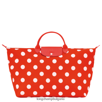 оранжево мъже le pliage колекция пътна чанта чанти Longchamp 6084PZ782