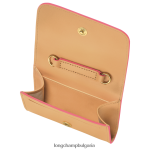 растителен Жени портмоне за монети box-trot с кожена дантела кожени изделия Longchamp 6084PZ513 - Image 5