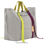 сиво Жени чанта le pliage re-play чанти Longchamp 6084PZ54 - Image 3