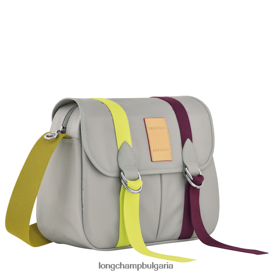 сиво Жени le pliage re-play чанта през рамо чанти Longchamp 6084PZ206 - Image 3